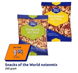 Action Snacks of the world notenmix aanbieding