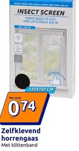 Action Zelfklevend horrengaas aanbieding