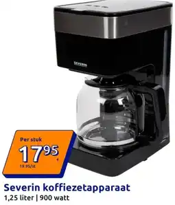 Action Severin koffiezetapparaat aanbieding