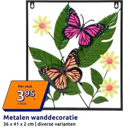 Action Metalen wanddecoratie aanbieding