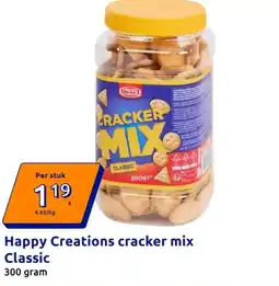 Action Happy creations cracker mix classic aanbieding