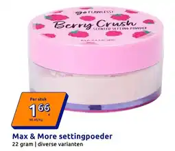 Action Max & more settingpoeder aanbieding