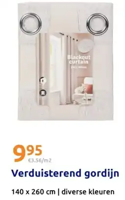 Action Verduisterend gordijn aanbieding