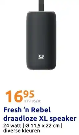 Action Fresh 'n rebel draadloze xl speaker aanbieding
