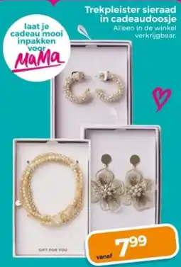 Trekpleister Trekpleister sieraad in cadeaudoosje aanbieding