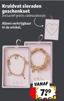 Kruidvat Kruidvat sieraden geschenkset aanbieding