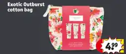 Kruidvat Exotic Outburst cotton bag aanbieding