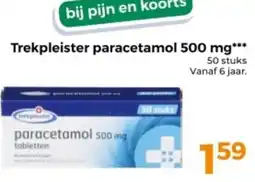 Trekpleister Trekpleister paracetamol 500 mg aanbieding