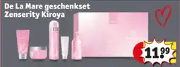 Kruidvat De la mare geschenkset zenserity kiroya aanbieding