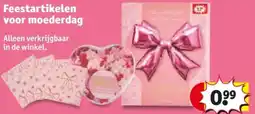 Kruidvat Feestartikelen voor moederdag aanbieding
