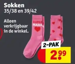 Kruidvat Sokken aanbieding