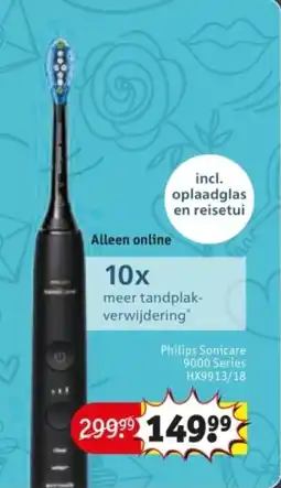 Kruidvat Philips Sonicare 9000 Series HX9913/18 aanbieding