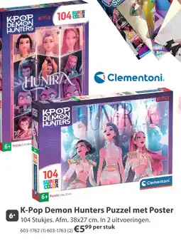 Top1Toys Clementoni KPop Demon Hunters 1 puzzel 104 stukjes aanbieding