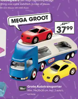 Top1Toys Autotransporter Little Tikes Groot aanbieding