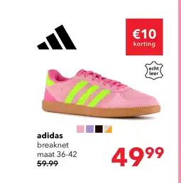 Scapino Adidas breaknet Sleek Pulse Magenta dames sneakers aanbieding