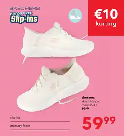Scapino Skechers Slip-ins Skech-Lite Pro dames sneakers beige aanbieding