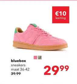 Scapino Blue Box dames sneakers roze groen aanbieding