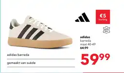 Scapino Adidas Barreda Decode heren sneakers creme aanbieding