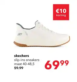 Scapino Skechers Bobs Squad 4 heren sneakers wit aanbieding