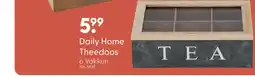 Marskramer DAILY HOME THEEDOOS 6 VAKS aanbieding