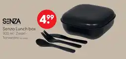 Marskramer Senza Lunch box 1100 ml tarwestro zwart aanbieding