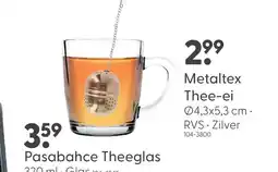 Marskramer Metaltex Thee Ei aanbieding