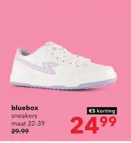 Scapino Blue Box meisjes sneakers wit pastel roze aanbieding
