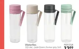 Marskramer Make en take waterfles 0,5 l soft beige aanbieding
