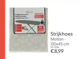 Marskramer DAILY HOME STRIJKMOLTON 130X45 CM aanbieding