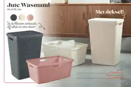 Marskramer Curver Jute Wasbox 58L Deep Shadow aanbieding