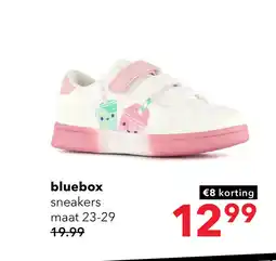 Scapino Blue Box meisjes sneakers met drinkbekers wit roze aanbieding