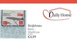 Marskramer DAILY HOME STRIJKHOES BASIC 135X50 CM aanbieding