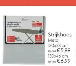 Marskramer DAILY HOME STRIJKHOES METAL 130X46 CM aanbieding