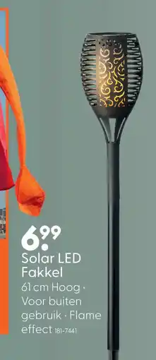 Marskramer Solar fakkel plastic fire flame effect aanbieding