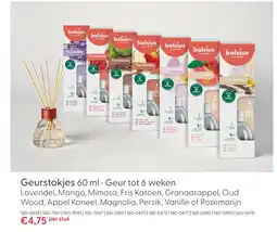 Marskramer Bolsius Geurstokjes 60 ml magnolia aanbieding