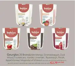 Marskramer Bolsius Geurglas True Scents Mango 80/73 aanbieding