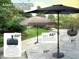 Marskramer Parasolvoet 25 kg Ø46 cm aanbieding