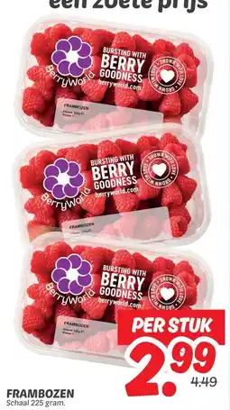 Dekamarkt FRAMBOZEN aanbieding