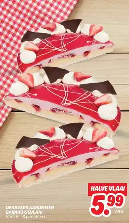 Dekamarkt DEKAVERS AARDBEIEN BAVAROISEVLAAI aanbieding