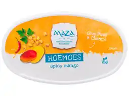 Hoogvliet Maza Hoemoes spicy mango aanbieding