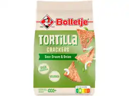 Hoogvliet Bolletje Tortilla cracker sour cream aanbieding