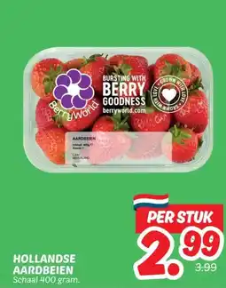 Dekamarkt HOLLANDSE AARDBEIEN aanbieding