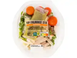 Hoogvliet Maaltijdsalade Italiaanse kip aanbieding