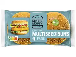 Hoogvliet Mr big mouth Hamburgerbroodjes meerzaden aanbieding