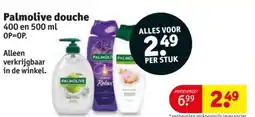 Kruidvat Palmolive douche aanbieding