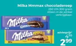Trekpleister Milka Mmmax chocoladeree p aanbieding