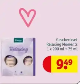 Kruidvat Geschenkset relaxing moments aanbieding