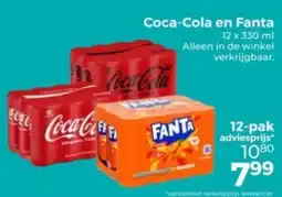 Trekpleister Coca-Cola en Fanta aanbieding