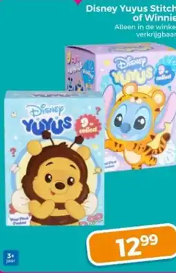 Trekpleister Disney Yuyus Stitch of Winnie aanbieding