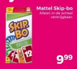 Trekpleister Mattel Skip-bo aanbieding